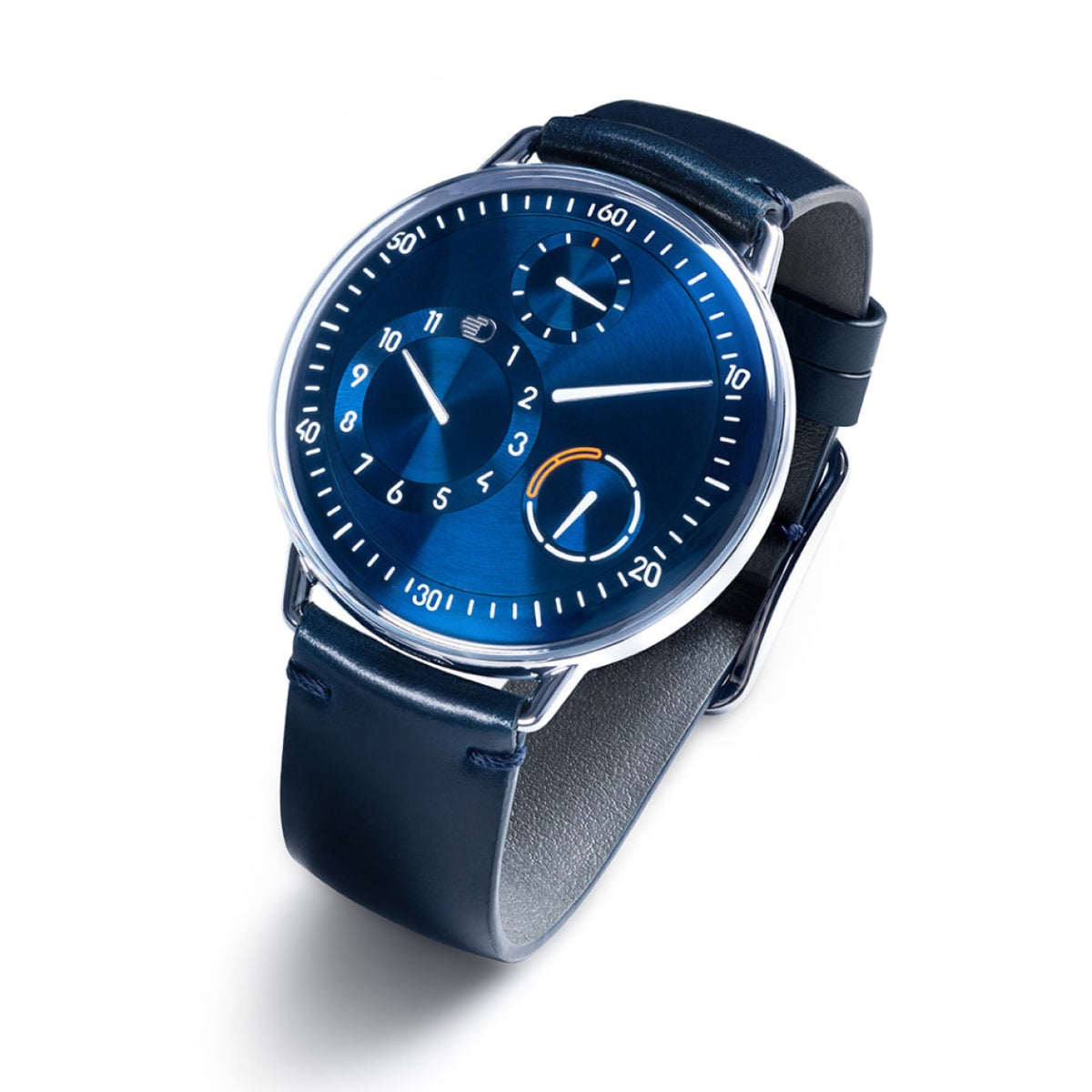 Ressence New Watches - TYPE 1° ROUND - NIGHT BLUE | Manfredi Jewels