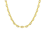 Roberto Coin Jewelry - Designer Gold 18K Yellow Almond Link Chain Necklace | Manfredi Jewels