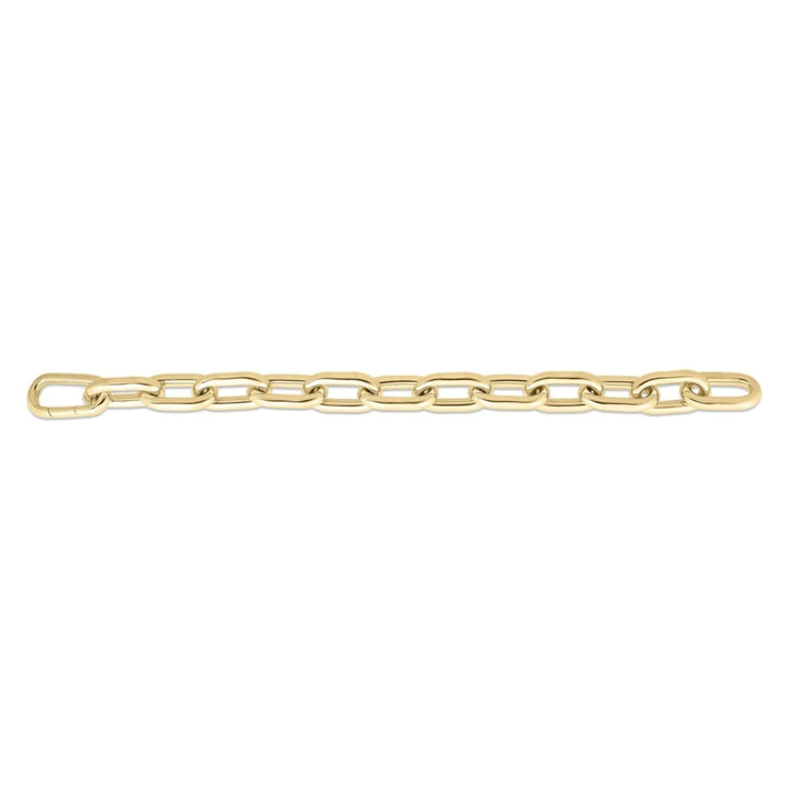 Roberto Coin Jewelry - Designer Gold 18K Yellow Gold Chunky Paperclip Bracelet | Manfredi Jewels