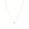 Roberto Coin Jewelry - Diamonds By The Inch 18K Yellow Gold Single Station Diamond Necklace | Manfredi Jewels