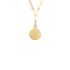 Roberto Coin Jewelry - Medallion Charms 18K Yellow Gold Taurus Zodiac Diamond Necklace | Manfredi Jewels