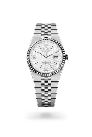 Rolex Land Dweller 36 in Oystersteel and White Gold, M127234-0001 - Manfredi Jewels