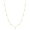 Shy Creation Jewelry - 0.38Ct Diamond Baguette Bezel Necklace | Manfredi Jewels