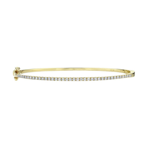 Shy Creation Jewelry - 0.62Ct Yellow Gold Bangle | Manfredi Jewels