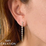 Shy Creation Jewelry - 1.70Ct Diamond Pear Earring | Manfredi Jewels