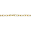 Shy Creation Jewelry - 14K Yellow Gold 9.60ct Diamond Pave Link Necklace | Manfredi Jewels