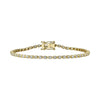 Shy Creation Jewelry - 14K Yellow Gold Diamond Tennis Bracelet | Manfredi Jewels