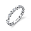 Shy Creation Jewelry - Bailey 14K White Gold Diamond Bezel Band | Manfredi Jewels