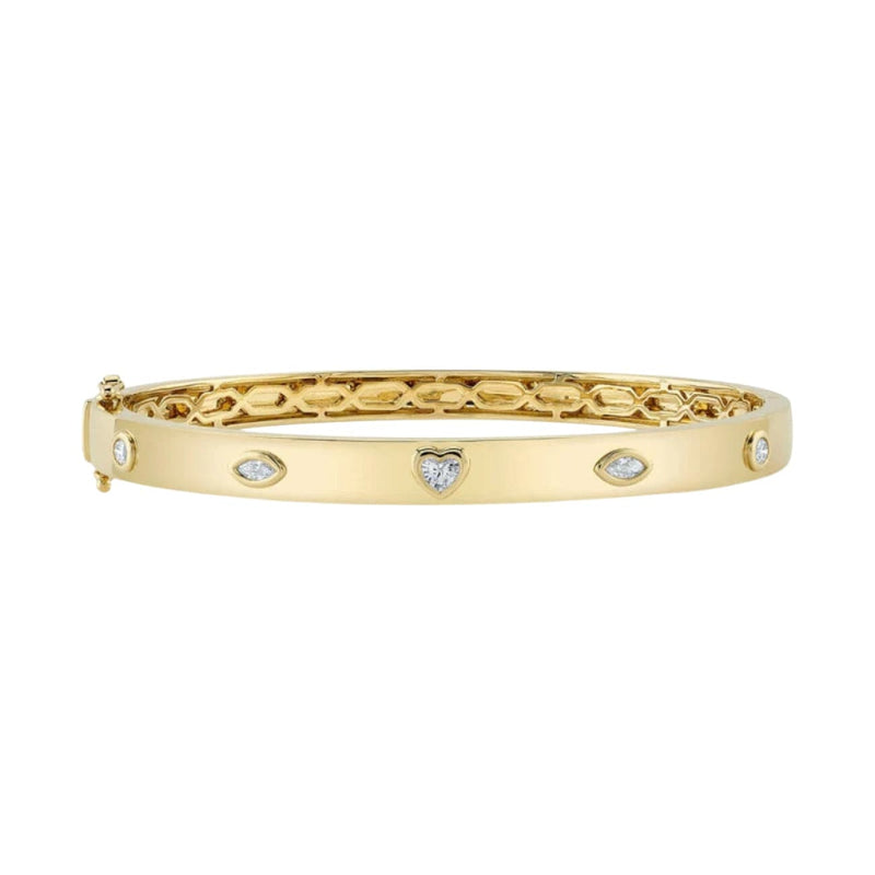 14k Yellow Gold Beaded Bracelet, 14K Gold Bead Bracelet, Shiny Gold Bead  Bracelet, Luxury Diamond Bead Bracelet, Handmade Jewelry Gift