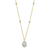 Shy Creation Jewelry - Colette 14K Yellow Gold Diamond Necklace | Manfredi Jewels