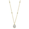 Shy Creation Jewelry - Colette 14K Yellow Gold Diamond Necklace | Manfredi Jewels
