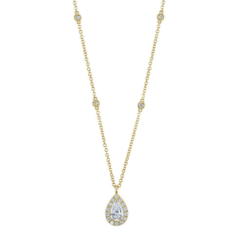 Colette 14K Yellow Gold Diamond Necklace