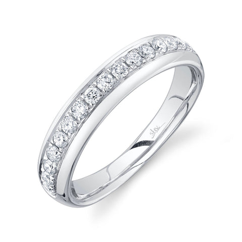 Kate 14K White Gold Diamond Band Ring