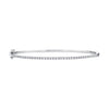 Shy Creation Jewelry - Kate 14K White Gold 0.62 ct Diamond Bangle Bracelet | Manfredi Jewels
