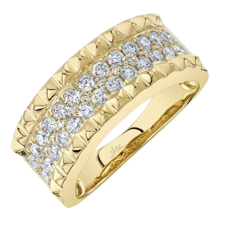 Kate 14K Yellow Gold Diamond Ring