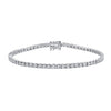 Shy Creation Jewelry - Stella 14K White Gold Diamond Tennis Bracelet | Manfredi Jewels