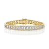 Shy Creation Jewelry - Stella 14K Yellow Gold Diamond Tennis Bracelet | Manfredi Jewels