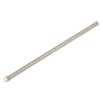 Shy Creation Jewelry - Stella 14K Yellow Gold Diamond Tennis Bracelet | Manfredi Jewels