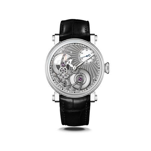 Speake Marin Watches - One&Two Openworked Titanium 38mm | Manfredi Jewels