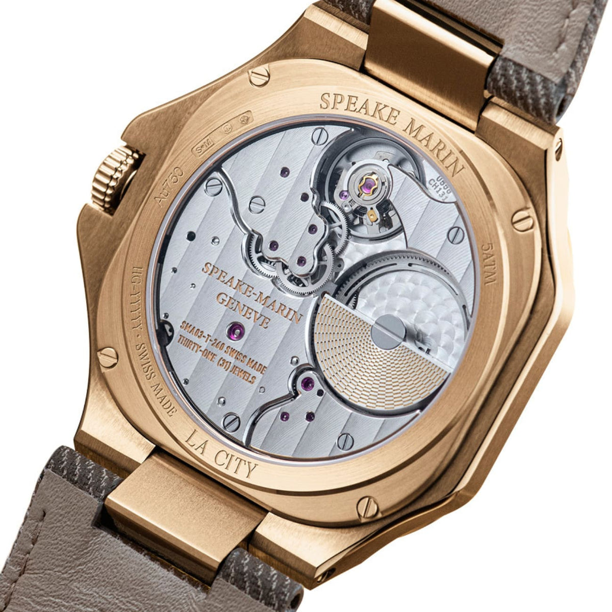 Speake Marin New Watches - RIPPLES GOLD | Manfredi Jewels