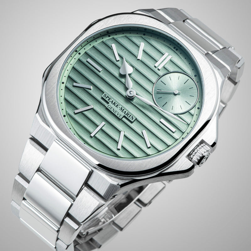 Speake Marin New Watches - RIPPLES METALLIC GREEN | Manfredi Jewels