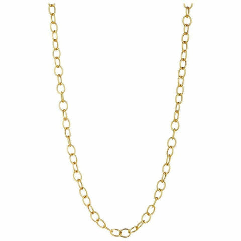 30 Inch Thick Link 18Kt Yellow Gold Chain