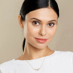 Syna Jewelry - Cosmic 18K Yellow Gold Diamond Constellation Necklace | Manfredi Jewels