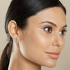 Syna Jewelry - Jardin 18K Yellow Gold Palm Leaf Diamond Earrings | Manfredi Jewels