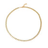 Syna Jewelry - Jardin Emerald And Diamond Vine 18K Yellow Gold Necklace | Manfredi Jewels