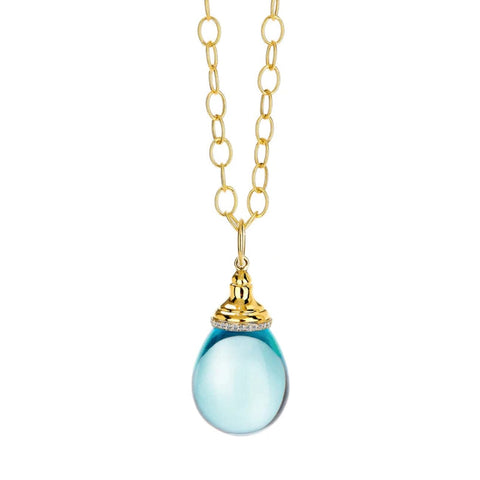 Mogul 18K Yellow Gold 35 ct Drop Pendant