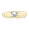 Tacori Engagement - Allure 18K Yellow Gold Domed Emerald Diamond Ring | Manfredi Jewels