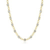 Tacori Jewelry - Allure 18K Yellow Gold Emerald Diamond Link Necklace | Manfredi Jewels