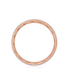 Tacori Jewelry - Classic 18K White and Rose Gold Two - Tone Flat Brushed Finish Wedding Band Ring | Manfredi Jewels