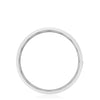 Tacori Jewelry - Classic 18K White Gold Flat Satin Finish Wedding Band Ring | Manfredi Jewels