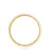 Tacori Jewelry - Classic 18K Yellow Gold Bevel Edge in Satin Finish Wedding Band Ring | Manfredi Jewels