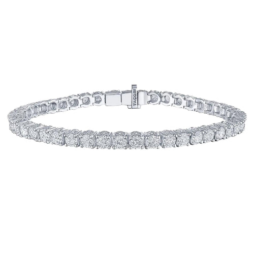 Tacori Bracelet - Classic Crescent RoyalT 18K White Gold Diamond Tennis | Manfredi Jewels