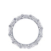 Tacori Eternity Bands - Classic Crescent RoyalT Platinum Marquise Cut Diamond Band Ring | Manfredi Jewels