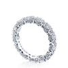 Tacori Eternity Bands - Classic Crescent RoyalT Platinum Round Multi - Size Diamond Band Ring | Manfredi Jewels