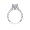 Tacori Engagement - Oval Solitaire 18K White Gold Engagement Ring | Manfredi Jewels