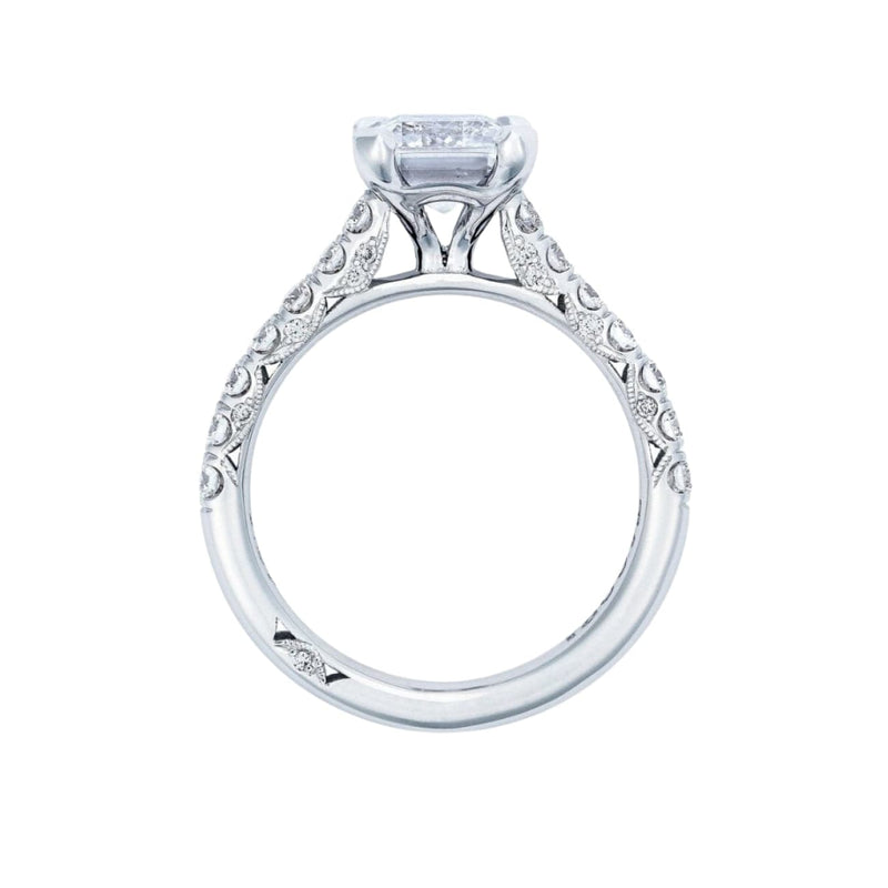 Tacori Engagement - Petite Crescent 18K White Gold Ring | Manfredi Jewels