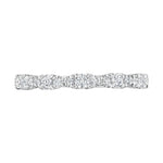 Tacori Eternity Bands - Petite Crescent RoyalT 18K White Gold Marquise Shape Design Detail Wedding Band Ring | Manfredi Jewels