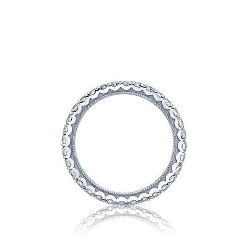 Tacori Jewelry - Plat Diamond Eternity 18K White Gold Band | Manfredi Jewels