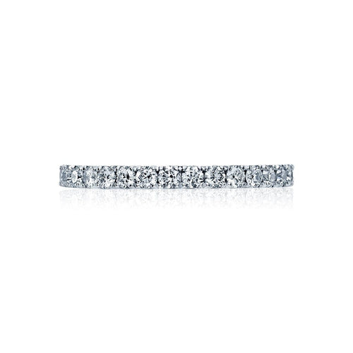Tacori Jewelry - Plat Diamond Eternity 18K White Gold Band | Manfredi Jewels
