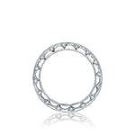 Tacori Eternity Bands - Reverse Crescent Platinum Channel Set Wedding Band Ring | Manfredi Jewels