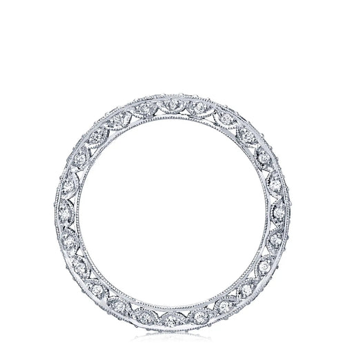 Tacori Eternity Bands - RoyalT Platinum Marquise Design Wedding Band Ring | Manfredi Jewels