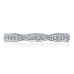 Tacori Eternity Bands - RoyalT Platinum Marquise Design Wedding Band Ring | Manfredi Jewels