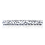 Tacori Engagement - RoyalT Platinum Pavé Diamond Wedding Band Ring | Manfredi Jewels