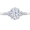 Tacori Engagement - Simply 18K White Gold Ring | Manfredi Jewels