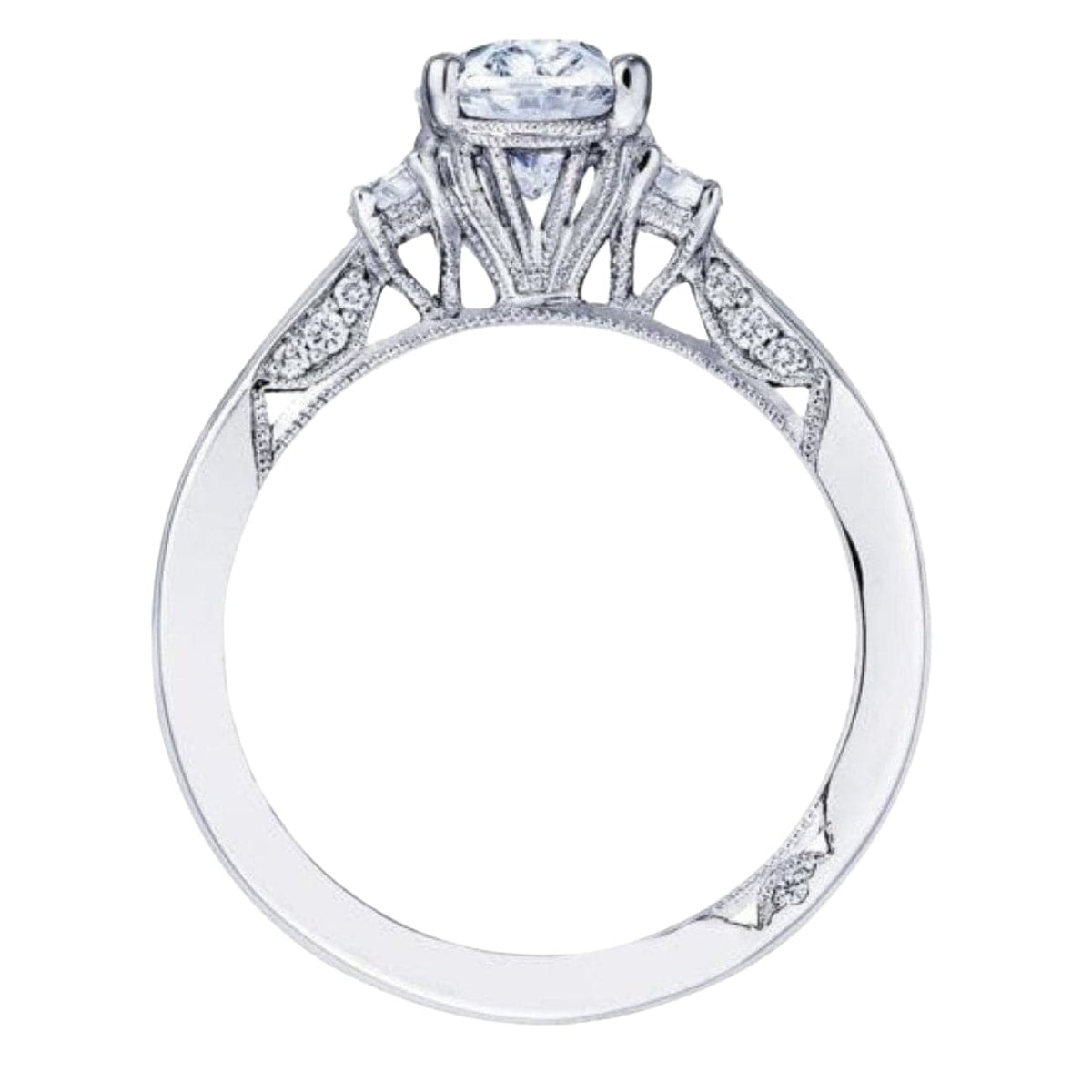 Tacori Engagement - Simply Tacori 18K White Gold Ring | Manfredi Jewels