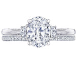 Tacori Engagement - Simply 18K White Gold Ring | Manfredi Jewels